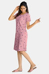 Sweetmoon Long T Shirt Nightdress - Pink — thumbnail 3